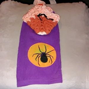Halloween Hand Towel and Dishcloth Set